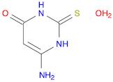 6-Amino-2-thioxo-2,3-dihydropyrimidin-4(1H)-one hydrate