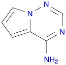 Pyrrolo[2,1-f][1,2,4]triazin-4-amine