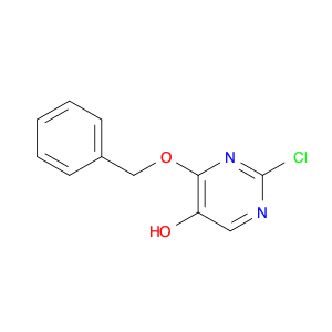 4-BENZYLOXY-2-CHLORO-PYRIMIDIN-5-OL