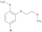 4-Bromo-1-methoxy-2-(2-methoxyethoxy)benzene