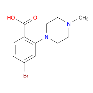 4-Bromo-2-(4-methyl-1-piperazinyl)benzoic Acid