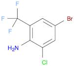 4-Bromo-2-chloro-6-(trifluoromethyl)aniline