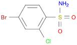 4-Bromo-2-chlorobenzenesulfonamide