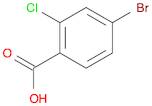 4-Bromo-2-chlorobenzoic acid