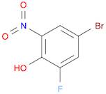 4-Bromo-2-fluoro-6-nitrophenol