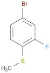 (4-Bromo-2-fluorophenyl)(methyl)sulfane