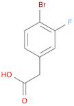 4-Bromo-3-fluorophenylacetic acid