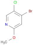 4-Bromo-5-chloro-2-methoxypyridine