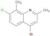 4-Bromo-7-chloro-2,8-dimethylquinoline