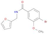 4-Bromo-N-(furan-2-ylmethyl)-3-methoxybenzamide