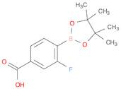 3-Fluoro-4-(4,4,5,5-tetramethyl-1,3,2-dioxaborolan-2-yl)benzoic acid