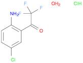 4-Chloro-2-(trifluoroacetyl)aniline hydrochloride hydrate