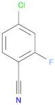 4-Chloro-2-fluorobenzonitrile