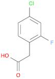 4-Chloro-2-fluorophenylacetic acid