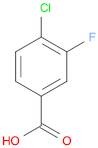 4-Chloro-3-fluorobenzoic acid