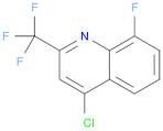 4-CHLORO-8-FLUORO-2-(TRIFLUOROMETHYL)QUINOLINE