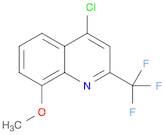 4-CHLORO-8-METHOXY-2-(TRIFLUOROMETHYL)QUINOLINE