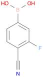 4-Cyano-3-fluorophenylboronic acid