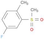 4-Fluoro-2-(methylsulfonyl)toluene