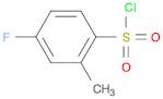 4-Fluoro-2-methylbenzene-1-sulfonyl chloride