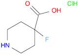 4-Fluoropiperidine-4-carboxylic acid hydrochloride