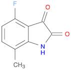 4-Fluoro-7-methylindoline-2,3-dione