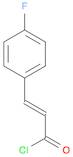 (E)-3-(4-Fluorophenyl)acryloyl chloride