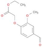 4-FORMYL-2-METHOXY-PHENOXY-ACETIC ACID ETHYL ESTER