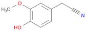 2-(4-Hydroxy-3-methoxyphenyl)acetonitrile