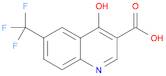 4-Hydroxy-6-(trifluoromethyl)quinoline-3-carboxylic acid