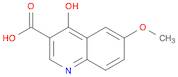 4-Hydroxy-6-methoxyquinoline-3-carboxylic acid