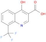 4-Hydroxy-8-(trifluoromethyl)quinoline-3-carboxylic acid