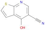 4-Hydroxythieno[2,3-b]pyridine-5-carbonitrile