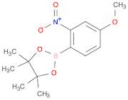 4-Methoxy-2-nitrophenylboronic acid, pinacol ester