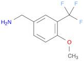 4-METHOXY-3-(TRIFLUOROMETHYL)BENZYLAMINE