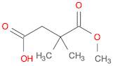 4-Methoxy-3,3-dimethyl-4-oxobutanoic acid