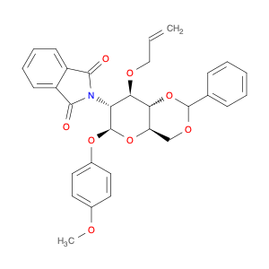 4-METHOXYPHENYL 3-O-ALLYL-4,6-O-BENZYLIDENE-2-DEOXY-2-PHTHALIMIDO-β-D-GLUCOPYRANOSIDE