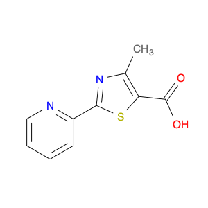 4-methyl-2-(pyridin-2-yl)-1,3-thiazole-5-carboxylic acid