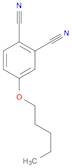 4-N-PENTYLOXYPHTHALONITRILE