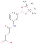 4-Oxo-4-((3-(4,4,5,5-tetramethyl-1,3,2-dioxaborolan-2-yl)phenyl)amino)butanoic acid