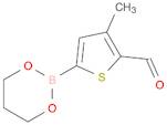 5-(1,3,2-Dioxaborinan-2-yl)-3-methylthiophene-2-carbaldehyde