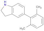 5-(2,6-DIMETHYLPHENYL)INDOLINE