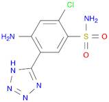 2-chloro-5-(1H-tetrazol-5-yl)sulphanilamide