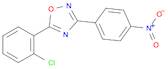 5-(2-Chlorophenyl)-3-(4-nitrophenyl)-1,2,4-oxadiazole