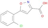 5-(2-CHLORO-PHENYL)-ISOXAZOLE-3-CARBOXYLIC ACID