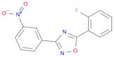 5-(2-Fluorophenyl)-3-(3-nitrophenyl)-1,2,4-oxadiazole