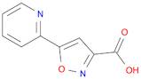 5-(Pyridin-2-yl)isoxazole-3-carboxylic acid