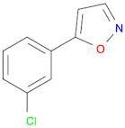 5-(3-Chlorophenyl)isoxazole