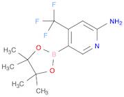 5-(4,4,5,5-Tetramethyl-1,3,2-dioxaborolan-2-yl)-4-(trifluoromethyl)pyridin-2-amine