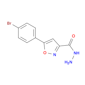 5-(4-Bromophenyl)isoxazole-3-carboxylic acid hydrazide